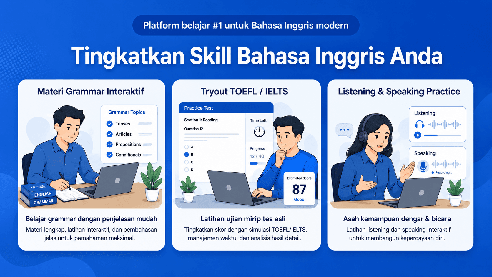 Tingkatkan Skill Bahasa Inggris Anda